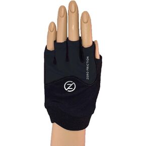 Zero Friction Women's Fitness Pull On Gloves, One Size, Yellow