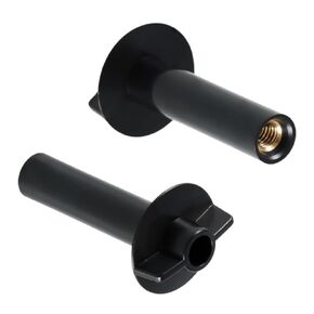 2PCS Improved Trunk Trim Panel Fastener Clip Screw Nut Compatible with Ford Mustang 2005 2006 2007 2008 2009 Replace#: W711285-S300, W712314S300