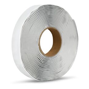 X-Haibei Butyl Seal Tape RV 1/8" X 1" X 30' Gray, RV Butyl Rubber Sealant Tape,Leak Proof Putty Tape for RV Repair, Window Sealing, Boat Sealing, Glass and EDPM Rubber Roof Patching