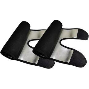 BESPORTBLE 1 Pair Fitness Leggings Leg Slimmer Belt Slimming Sweat Slim Belt for Thighs Adjustable Upper Leg Wraps Waist Belt for Women Running Belt for Women Sports Miss Neoprene Sleeve Black