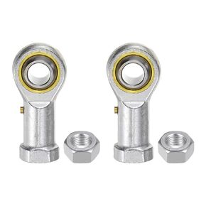 2pcs PHS12 M12 Rod Ends - [ M12x1.75 Right-Hand Thread ] Connector Joint Rod End Bearings, Zinc-plated Steel