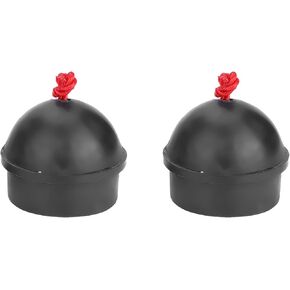 2 PCS Non Slip Cue Tip Chalk, Billiard Chalk Holder with Cord, Pool Chalk Holder, Billiard Pool Cue Chalk Holder for Snooker Pool