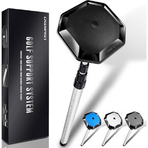 CHAMPKEY Oversized Golf Travel Bag Support System - Premium Anti-Impact Support Cover and Aluminum Alloy Rod - Excellent Golf Support Stick