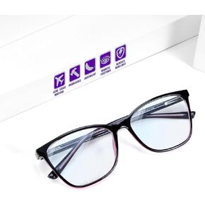 Cat Eye Distance Glasses for Women,Oversized Near Sighted Driving Eyeglasses,Fashion Nearsighted Myopia Glass