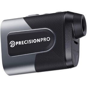 Precision Pro Titan Golf Rangefinder with Slope Switch- Premium Laser Golf Range Finder -Waterproof - Golf Cart Magnet, Slope, 6X, Flag Lock w Pulse, 900+ Yard Range Finder Golf Laser Rangefinder