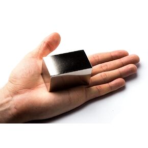 The Strongest Available on Amazon 600 LBS/270 KG Pull Force Real Highest N52 Grade Neodymium Magnet Pro 1.35x1.35x2.35 in. (35x35x60mm). Experimental Industrial Grade …