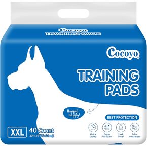 COCOYO Training Pads, 30"X36", 40 Count, XXL