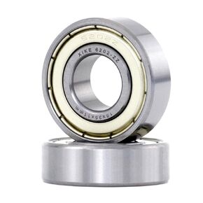 XiKe 2 Pcs 6202ZZ Double Metal Seal Bearings 15x35x11mm, Pre-Lubricated and Stable Performance and Cost Effective, Deep Groove Ball Bearings.