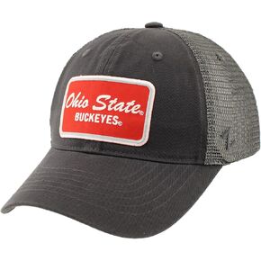 ZHATS Standard NCAA Officially Licensed Hat University Patch Brick Charcoal, Grey, One Size