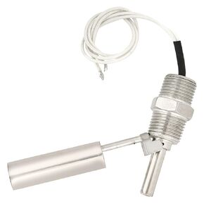Water Level Controller Sensor, Liquid Water Level Sensor Switch Side Mounted 304 Stainless Steel 1/2NPT Male Thread DC0-110V for Water Dispensers, Water Heaters