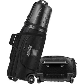 JANUS Golf Travel Bags,Golf Travel Bags for Airlines with Wheels,Head ABS Plastic case,Travel Golf Bag,Golf Bag Travel case,Hard case Golf Travel Bag in Saudi Arabia