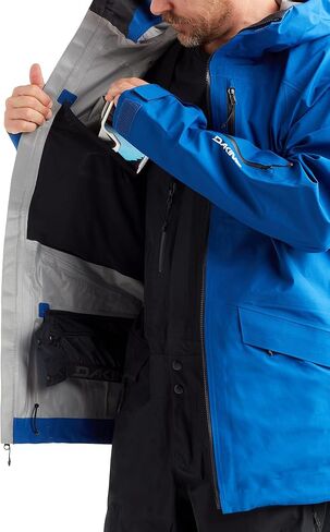 سترة شتوية للرجال من Dakine Stoker Gore-Tex 3 طبقات للتزلج/التزحلق على الجليد، أزرق فاتح، مقاس متوسط in Saudi Arabia