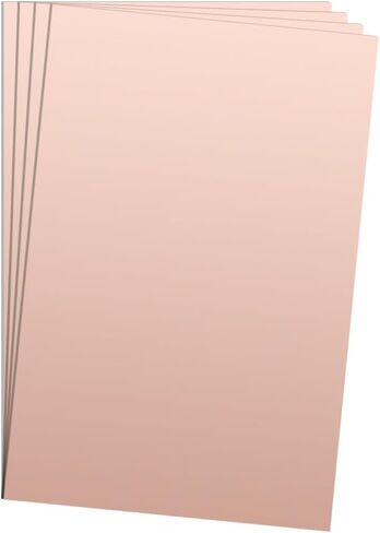 PATIKIL 8x12 inch Double Sided Copper Clad Laminate PCB, 4 Pcs 0.8mm Thickness FR4 Copper Plated Universal Circuit Prototype Board for Etching DIY PCB Kit in Saudi Arabia