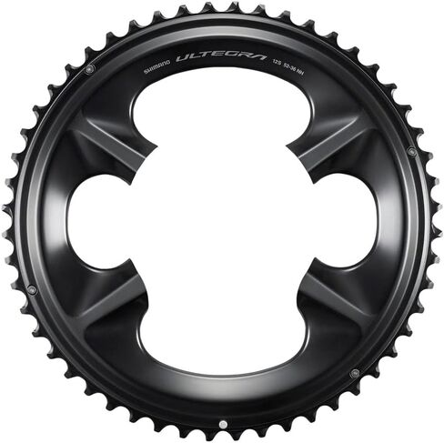 شيمانو Ultegra FC-R8100 سلسلة 12 سرعة - 52t، غير متماثل 110 BCD، أسود، NH in Saudi Arabia