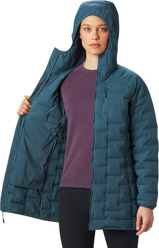 Mountain Hardwear Super/DS Hooded Women’s Insulated Parka for Hiking, Camping, and Everyday in Saudi Arabia