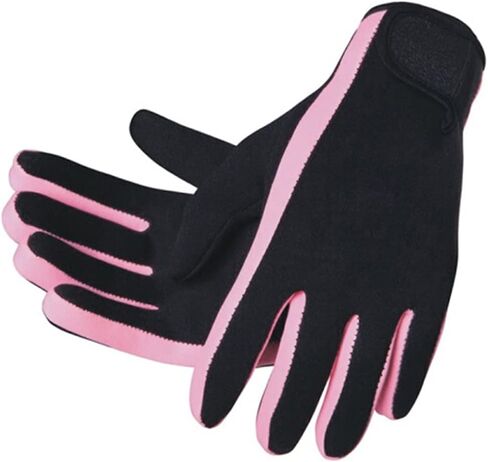 ITODA Neoprene Wetsuit Gloves for Men Women, Aquatic Training Beach Fitness Water Resistance in The Water Warm Swim Aqua Kayaking Surfing Snorkeling Rafting Sports Gloves with Adjustable Strap in Kuwait