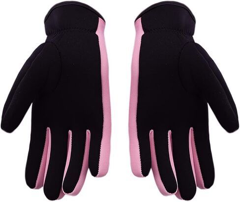 ITODA Neoprene Wetsuit Gloves for Men Women, Aquatic Training Beach Fitness Water Resistance in The Water Warm Swim Aqua Kayaking Surfing Snorkeling Rafting Sports Gloves with Adjustable Strap in Kuwait