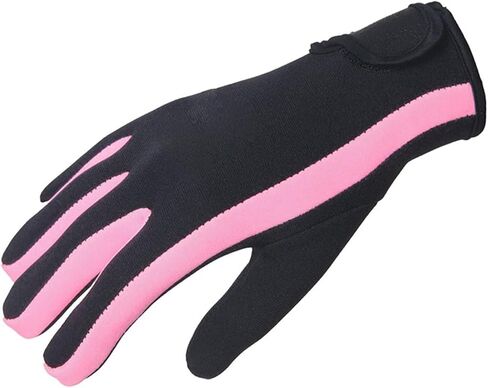 ITODA Neoprene Wetsuit Gloves for Men Women, Aquatic Training Beach Fitness Water Resistance in The Water Warm Swim Aqua Kayaking Surfing Snorkeling Rafting Sports Gloves with Adjustable Strap in Kuwait