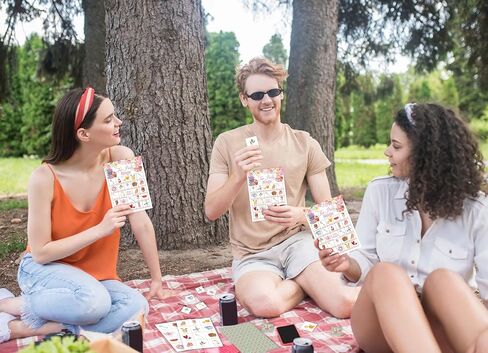 Tea Party Bingo Game Cards, Garden Tea Party Decor, Tea Party Favors, Bachelorette Party Activities, Bridal Shower Party Supplies for Adults Friends Family, Holiday Gathering Bingo Cards -13 in Kuwait