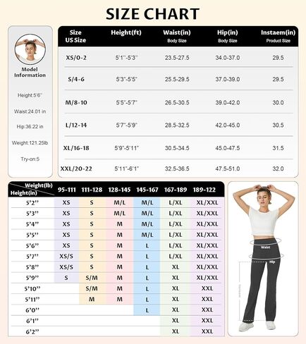 TOPYOGAS Womens Flare Yoga Pants High Waist Tummy Control Bootcut Flare Leggings Workout Wide Leg Pants with Pockets in Kuwait