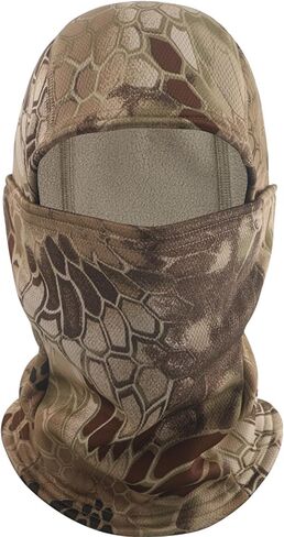Autumn and Winter Warm Balaclava Headset Mask, Hunting, Camouflage Skiing Mask, Lightweight and Comfortable in Saudi Arabia