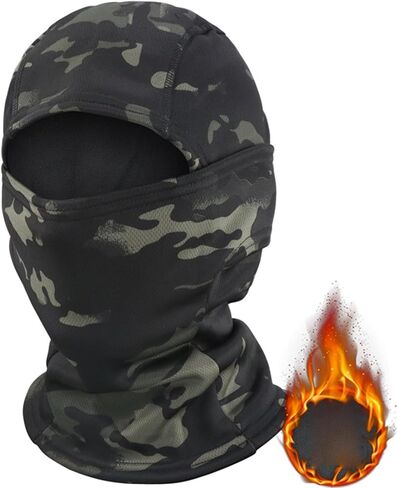 Autumn and Winter Warm Balaclava Headset Mask, Hunting, Camouflage Skiing Mask, Lightweight and Comfortable in Saudi Arabia