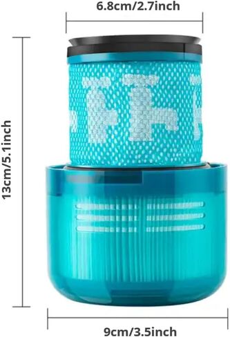فلتر مكنسة كهربائية بديل مناسب لـ Dyson V15 Detect Hepa Filter 970013-03 in Saudi Arabia