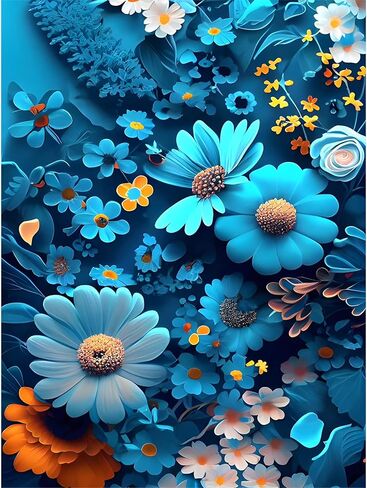 mogtaa الزجاج الملون شجرة الماس الفن مجموعات الرسم للبالغين، 5d المناظر الطبيعية الماس مجموعات الطلاء للمبتدئين، الحفر الكامل الماس النقاط مجموعات حجر الراين الفن الحرفية لديكور المنزل 12x16 بوصة in Kuwait