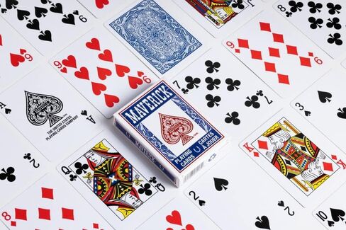 مجموعة لعبة البوكر Maverick Texas Hold 'Em مع علبة من الألومنيوم، و300 رقاقة بوكر كازينو بوزن 11 جرام، ومجموعتين من أوراق لعب Maverick، و5 نرد أحمر، و3 أزرار لعبة كازينو للبالغين in Saudi Arabia