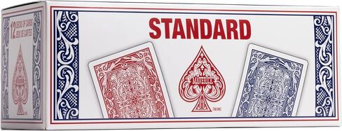 مجموعة لعبة البوكر Maverick Texas Hold 'Em مع علبة من الألومنيوم، و300 رقاقة بوكر كازينو بوزن 11 جرام، ومجموعتين من أوراق لعب Maverick، و5 نرد أحمر، و3 أزرار لعبة كازينو للبالغين in Saudi Arabia