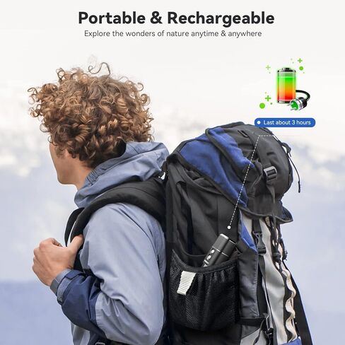 TOMLOV DM1 مجهر رقمي لاسلكي تكبير 50x-1000x مع حامل، واي فاي محمول باليد USB عالي الدقة للفحص المجهري للعملات المعدنية المكبر لكاميرا iPhone iPad Android والكمبيوتر in Kuwait