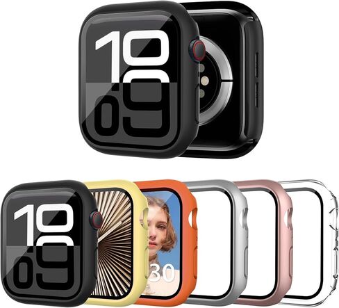 10 Pack Case for Apple Watch Ultra 2/Ultra 49mm, Durable Hard PC Frame Bumper, Shockproof Hard PC Scratch Resistant Protective Cover Compatible with iWatch Ultra 2/Ultra 49mm in Kuwait