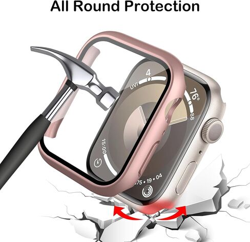 10 Pack Case for Apple Watch Ultra 2/Ultra 49mm, Durable Hard PC Frame Bumper, Shockproof Hard PC Scratch Resistant Protective Cover Compatible with iWatch Ultra 2/Ultra 49mm in Kuwait