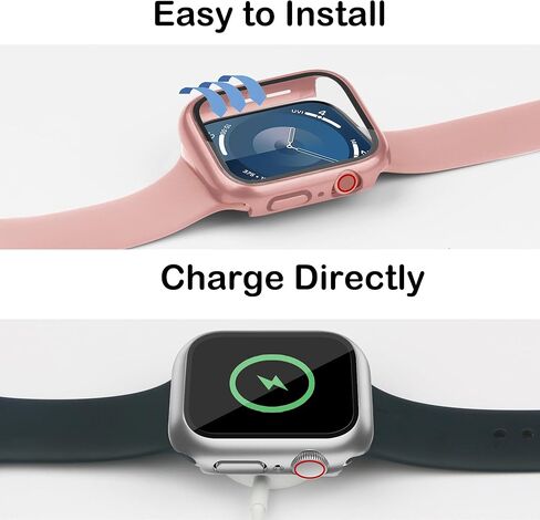 10 Pack Case for Apple Watch Ultra 2/Ultra 49mm, Durable Hard PC Frame Bumper, Shockproof Hard PC Scratch Resistant Protective Cover Compatible with iWatch Ultra 2/Ultra 49mm in Kuwait