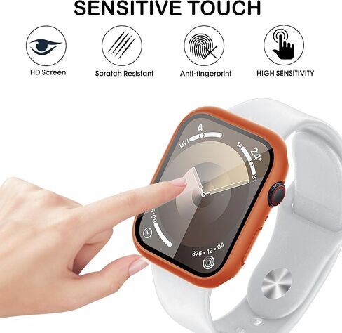 10 Pack Case for Apple Watch Ultra 2/Ultra 49mm, Durable Hard PC Frame Bumper, Shockproof Hard PC Scratch Resistant Protective Cover Compatible with iWatch Ultra 2/Ultra 49mm in Kuwait