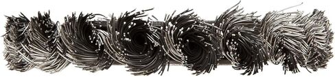 Weiler 08014 3" Standard Twist Knot Wire Wheel .014" Steel Fill 1/2"-3/8" Arbor Hole Made in The USA (Pack of 10) in Kuwait