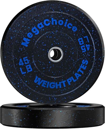 Rubber Olympic Bumper Weights Plates Set,2 In Barbell Plates,2x15LB 2x25LB 2x35LB 2x45LB 100LB 160LB 300LB 45LB Barbell Weights for Strength Training Weightlifting(Single, Pair & Set) in Saudi Arabia