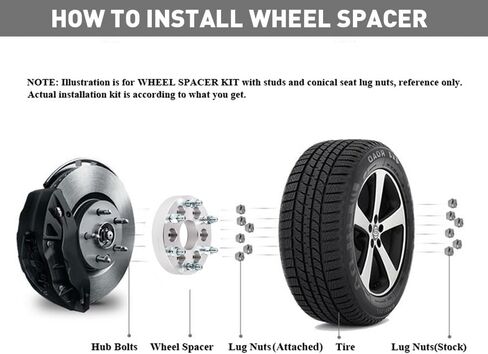 محولات عجلات DCVAMOUS 4PC 6x4.5 إلى 6x5.5 مقاس 2 بوصة مع مسامير 12x1.25 متوافقة مع Nissan 6 Lug 6x114.3 إلى 6x139.7 لحدود 2005-2022 | 2005-2014 باثفايندر | 2005-2015 إكستيرا in Saudi Arabia