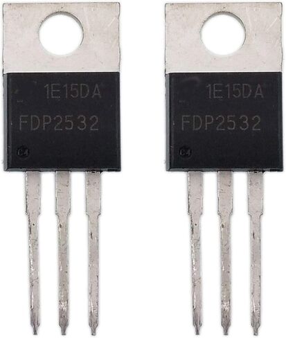 2 قطعة FDP2532 TO-220 N-قناة الطاقة MOSFET in Saudi Arabia