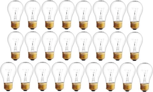 OCS Parts Hatco 02.30.265.00 Replacement Light Bulbs| 25-Pack | 40W 120V E26 Replacement Lamps for Commercial Food Warmers in Saudi Arabia