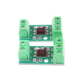 Green 1-Channel PC817 Optocoupler Isolation Module Optoelectronic Isolator Signal Isolation and Anti-Interference 3-5V 12V 24V Optocouplers (3-5V)