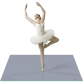 BALAPET Dance Floor Ballet Dance Floor Heavy-Duty 5MM Thick PVC Practice Floor for Ballet, Tap, Jazz, and Pop Portable and Non-Slip Dance Flooring for Adults and Kids