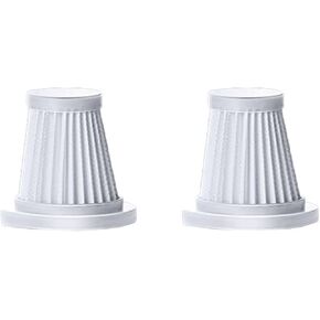 Washable 2 Pack HEPA filter, Replacement Filter for WSTTEN Cordless Handheld Car Vacuum Cleaner