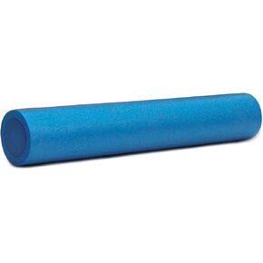 Body-Solid High Density Foam Roller - 36'' Ultra Firm Roller for Back Pain, Physical Therapy, Deep Tissue Massage & Resilient Fitness Equipment, Blue