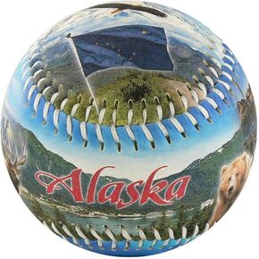 Alaska Souvenir Baseball