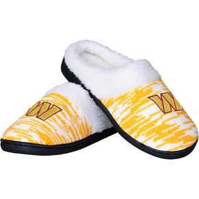 FOCO Women's NFL Sherpa Lined Colorblend Cup Sole Slippers