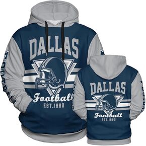 Casual Hoodies for Men Women, Fans Gameday Apparel, Team City Pride Pullover Hoodie Sweatshirt