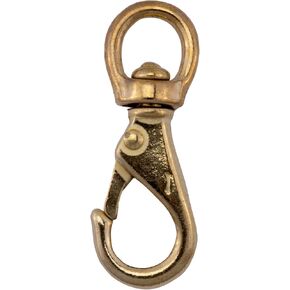 Whitecap S-1105C Swivel Eye Boat Snap - 3-3/4" Length, Bronze
