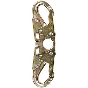 7475 Spreader Bar - Auto-Locking Double Snap Hook Fall Protection Heavy Duty Separator Bar for Construction, Climbing, Utility