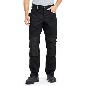 Men's Work Pants, Carpenter Pants with Reinforced Knee Pad Pockets, Durable Cargo Pants